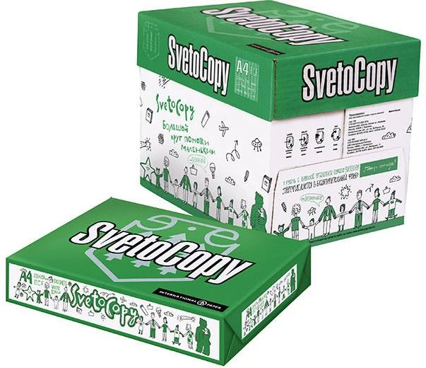 Бумага SVETOCOPY A4 по заводской цене