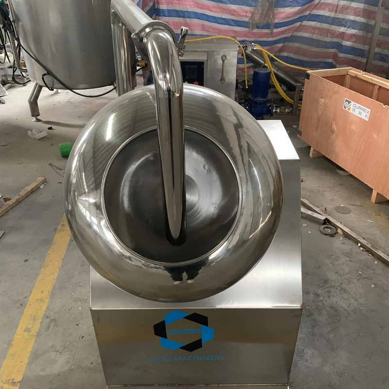 Gusu Automatic chocolate polishing machine sugar coating machine
