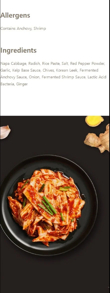 (NTK FOOD)- KIMCHI KOREAN FOOD KIMCHI JAR traditional food cabbage red pepper radish rice paste salty garlic KOTRA