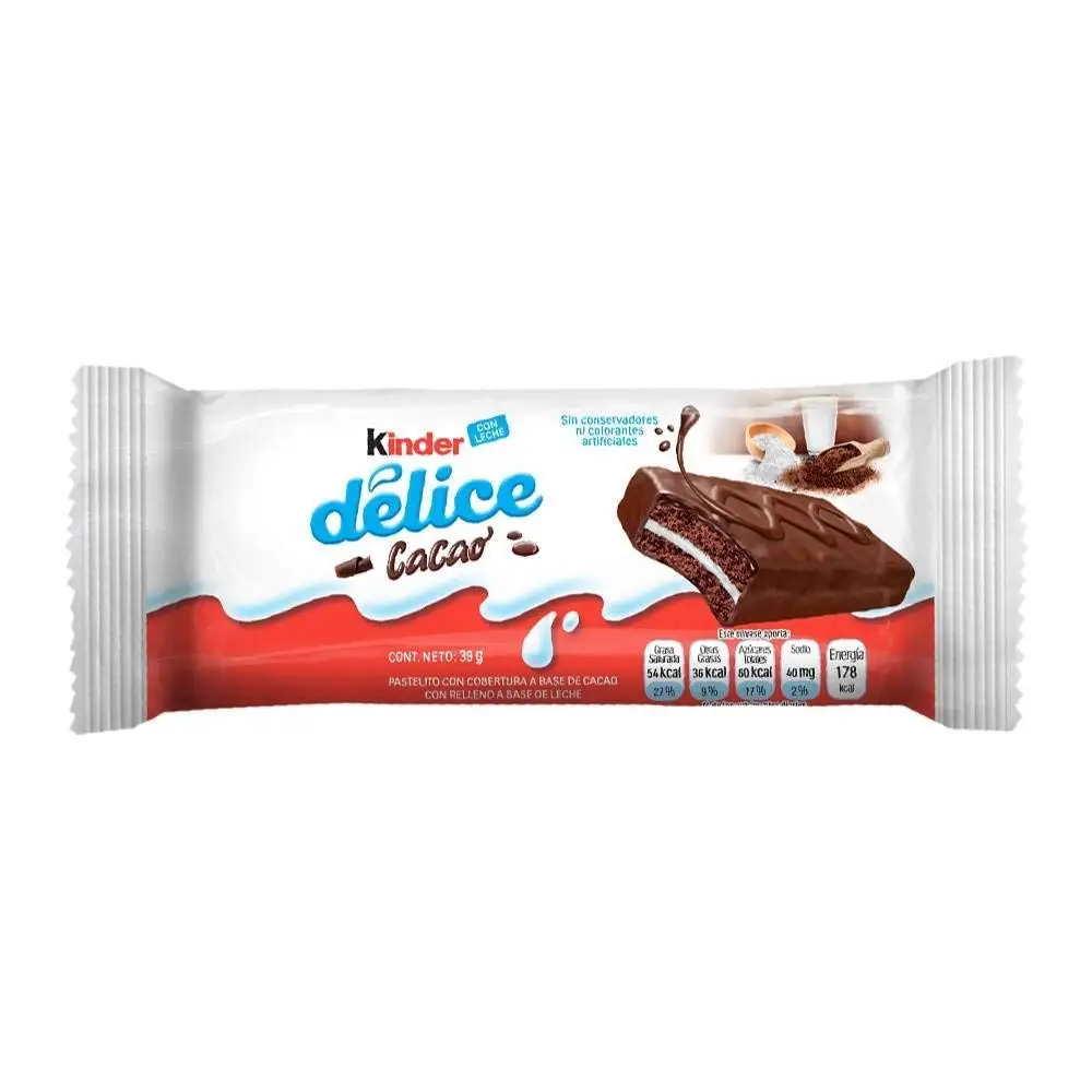 Wholesale price from Canada Kinder Delice Cocoa 39 g for sale