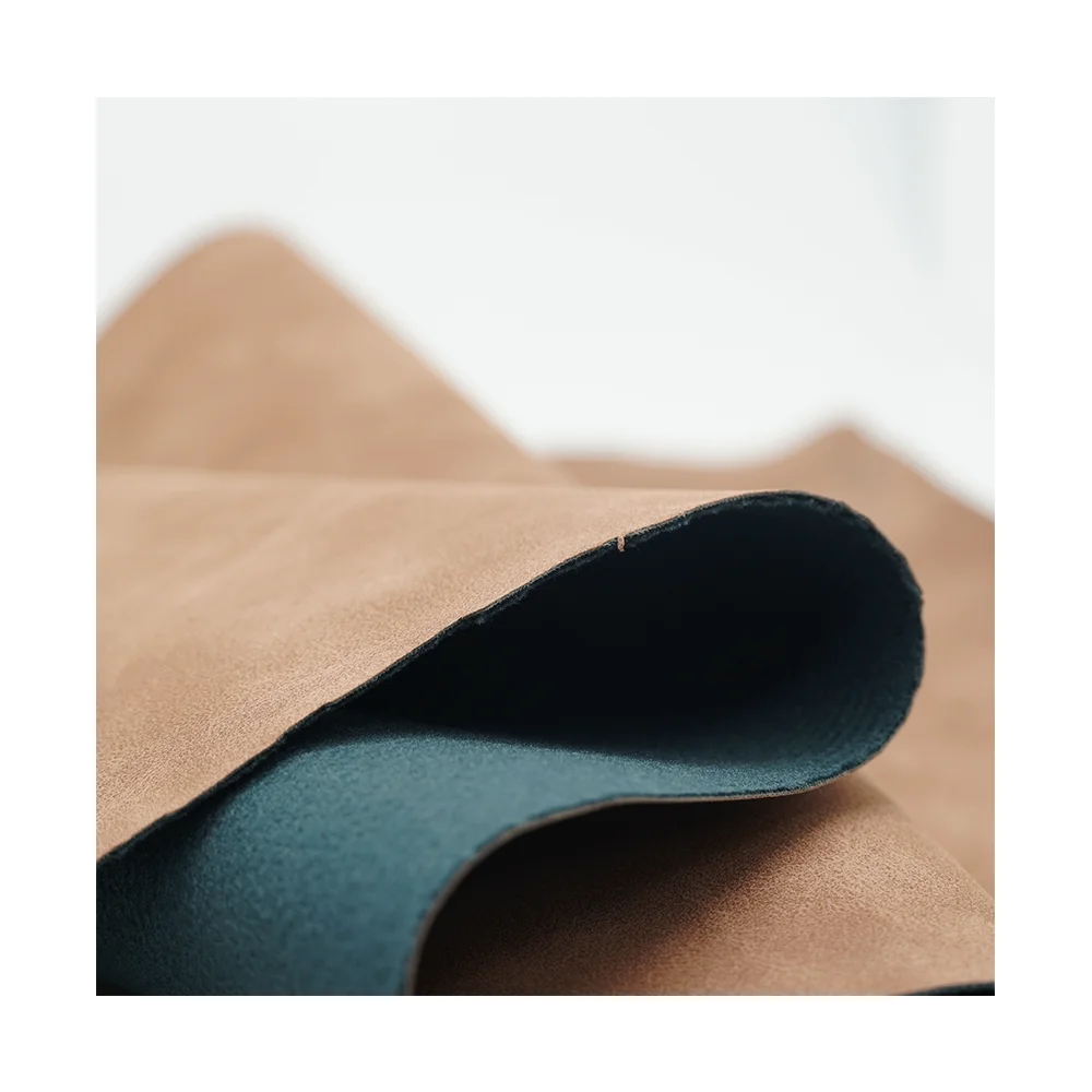 Selling Point Silver Imitated Microfiber Impregnation Faux Suede