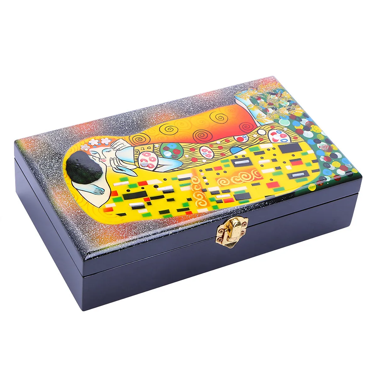 Handcrafted Lacquer Jewelry Box Accessories Gift Storage Box High Quality in Bulk Best Price Wholesale Vietnam Manufacturer