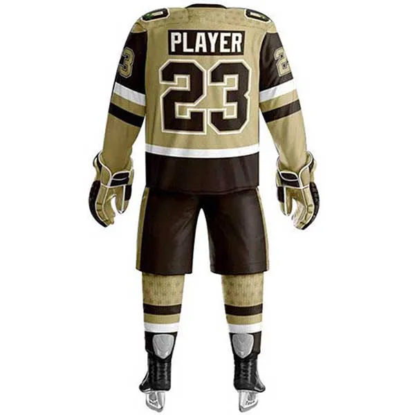 Unique Style Sublimation Sports Wear Customized Ice Hockey Uniform Set customize color Combination ice hockey Uniforms