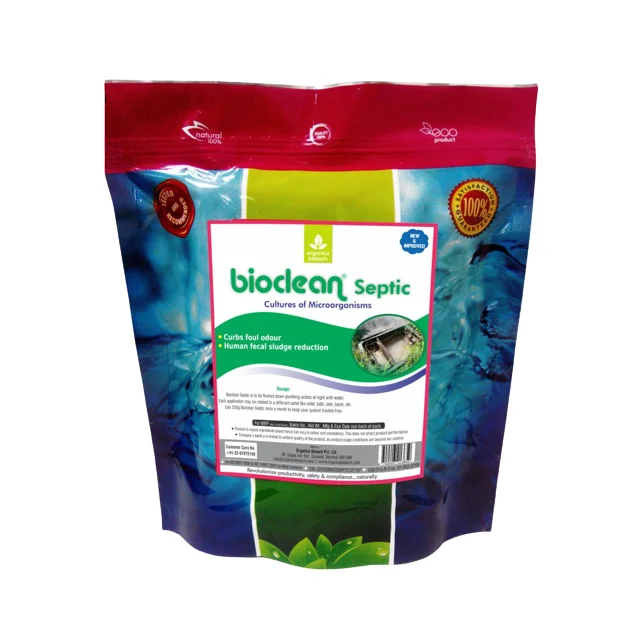 Lowest Prices Tank Cleaner Powder with Best Grade Material Made Bioclean Septic Powder Manufacture in India