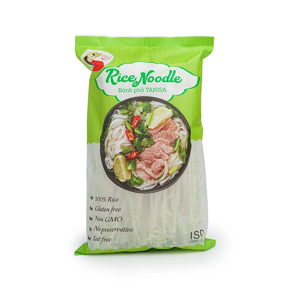 Wholesale Manufacturer Free Sample HALAL Food Dried White Rice Noodles Vermicelli Traditional Vietnamese Food