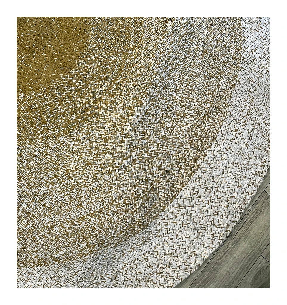 BESPOKE AND HOT SELLING NATURAL COTTON BRAIDED RUGS AND CARPET