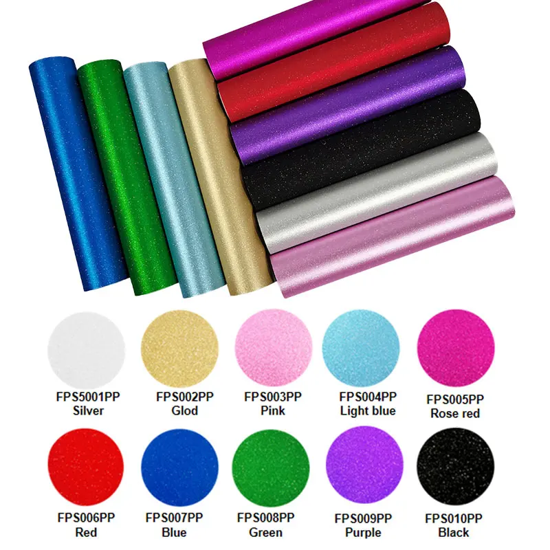 Shunaimei Custom Vinyl Decal  Glass Decal  Glitter Adhesive Vinyl permanent self adhesive vinyl roll