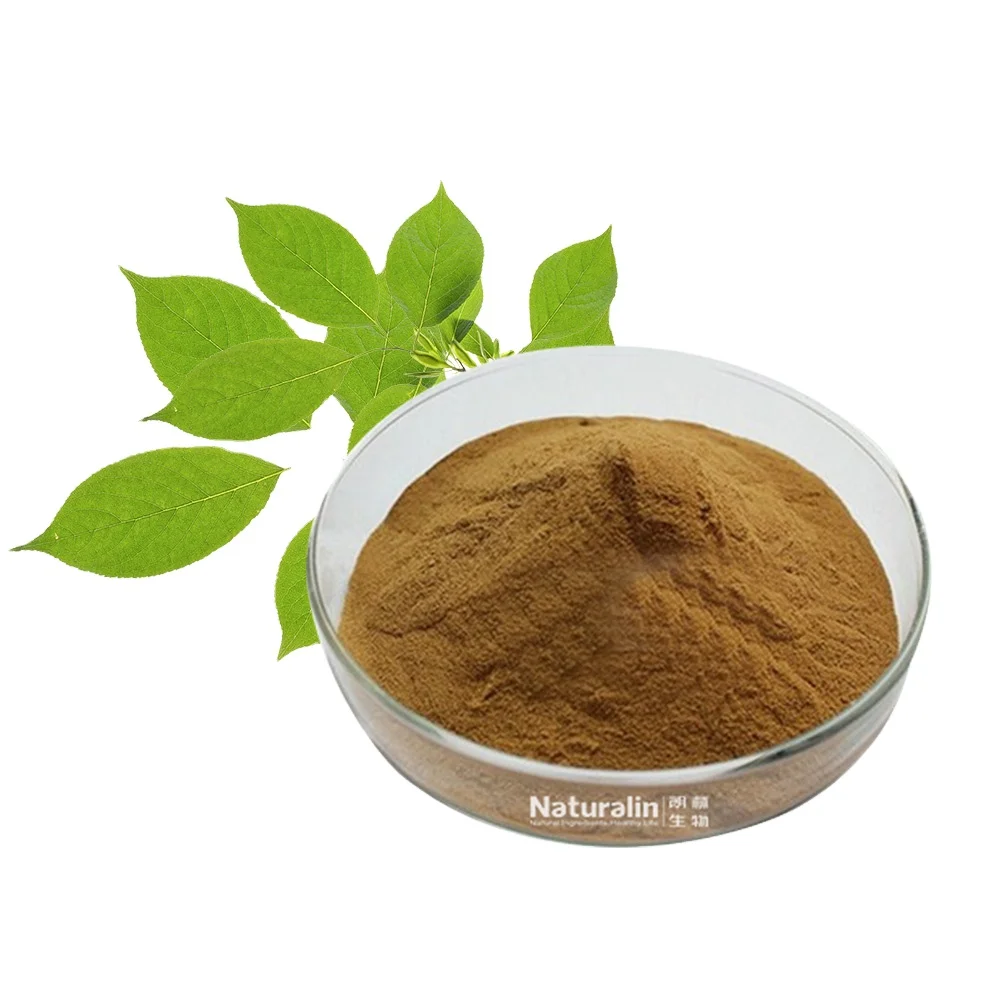 Naturalin Eucommia Leaves Extract Eucommia ulmoides Oliv. 5% Chlorogenic Acid Plant Powder for Feed additives