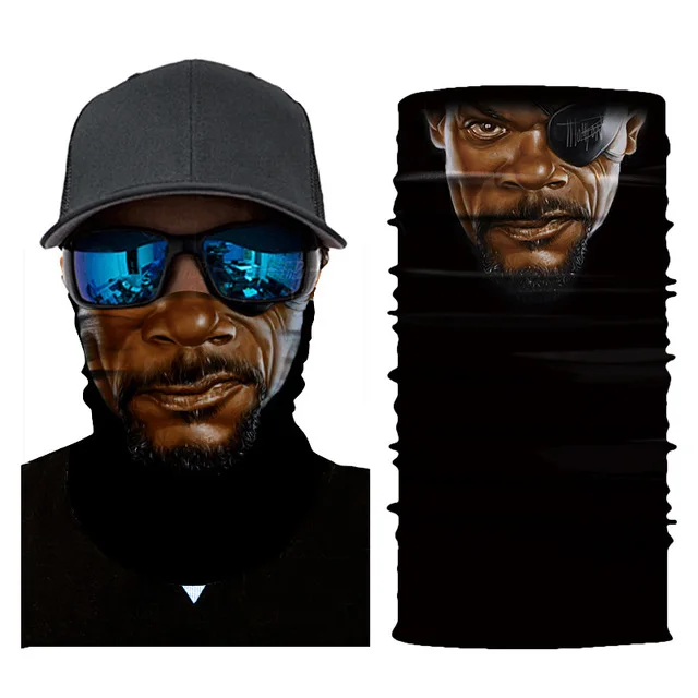 Fashion Men Women Head Face Neck Sunshade Collar Gaiter Tube Bandana Scarf Sports Headwear Scarf Dustproof Outdoor Fishing
