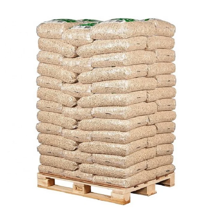 Best Price Biomass Holzpellets Fir Wood Pellets 6mm in 15kg bags for Heating System Wood Pellet Mill