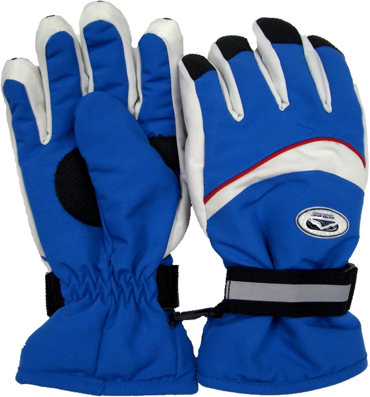 Спортивные лыжные перчатки водонепроницаемые теплые для