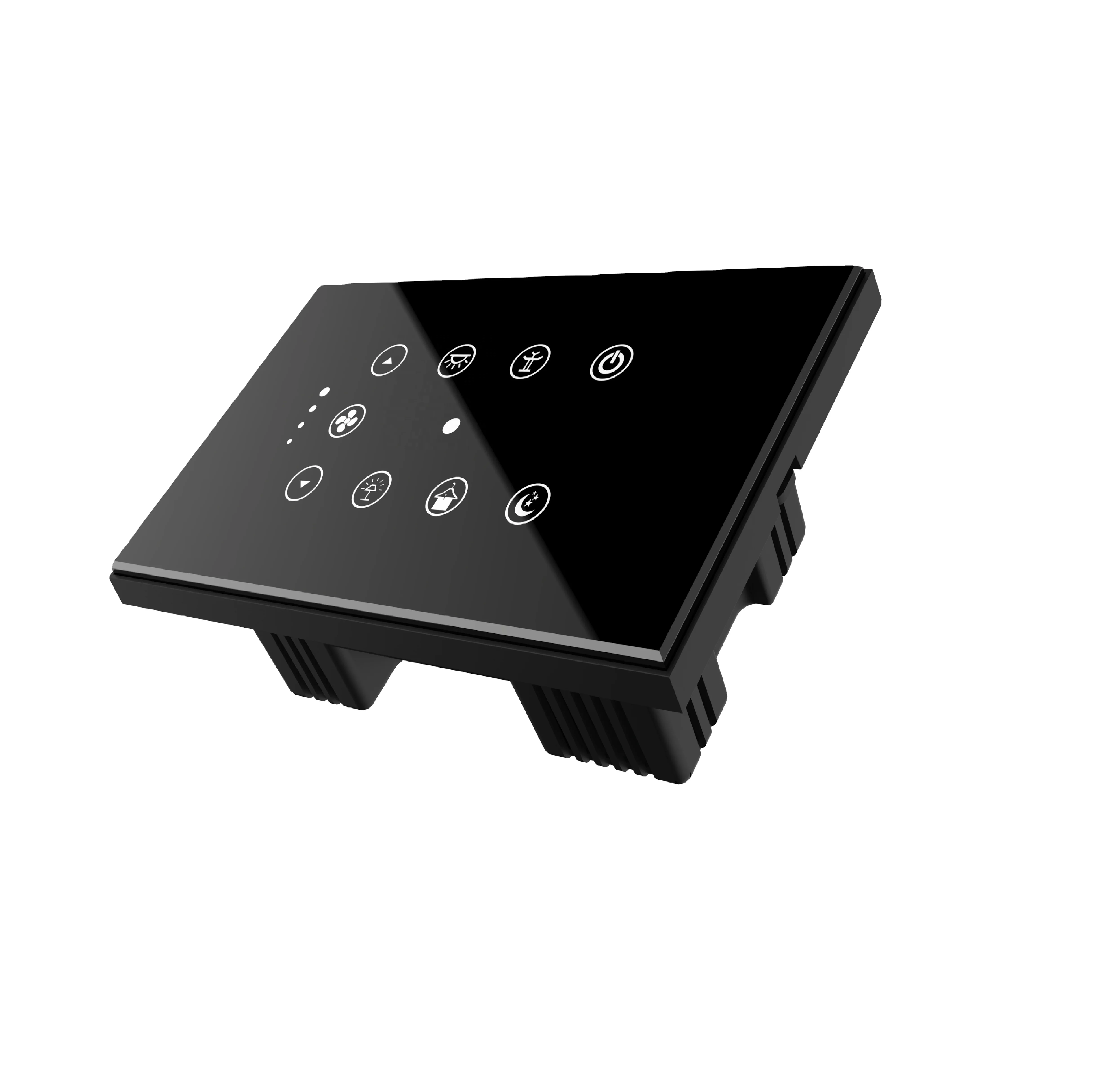 Индивидуальная сенсорная панель управления освещением для гостевых комнат отеля, 4 клавиши, Главная панель управления освещением, коммутатор, емкостный