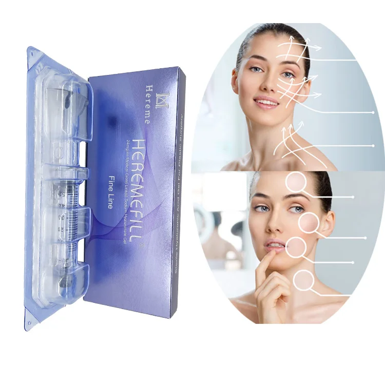 Heremefill Cross-Linked Hyaluronic Acid Dermal Filler Body Nose Face Lip Enhancement Fillers