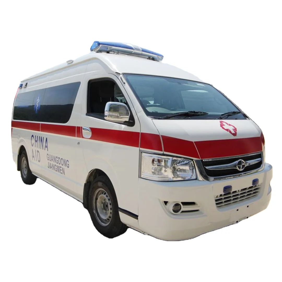 Diesel Engine Hiace Emergency Vehicles Rear Wheel DriveJoylong Hiace Original-roof Ambulance for Sale