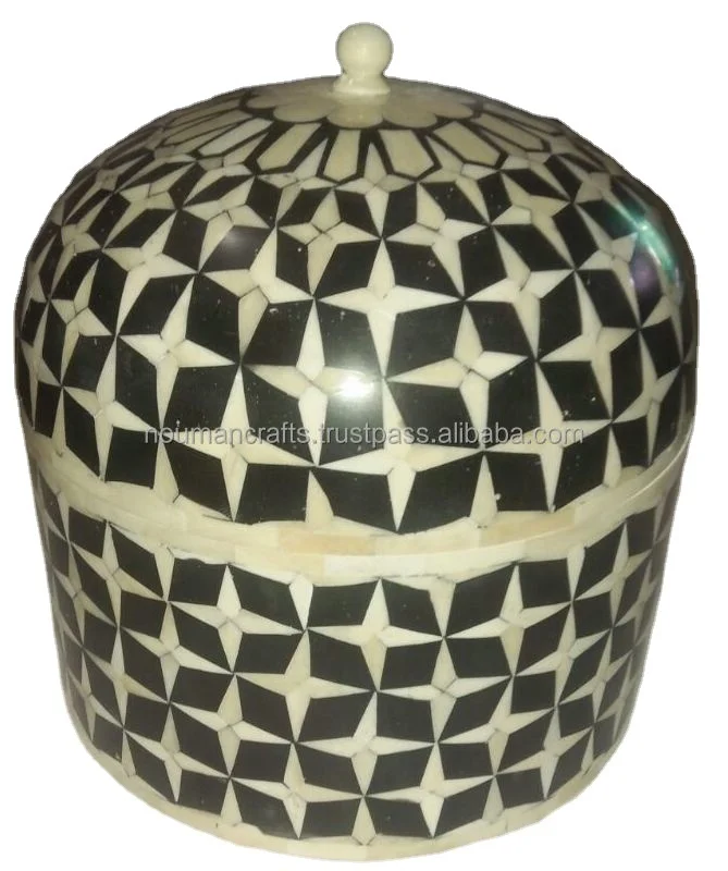 different  pattern bone inlay jewelry box wholesale / jewelry gift box