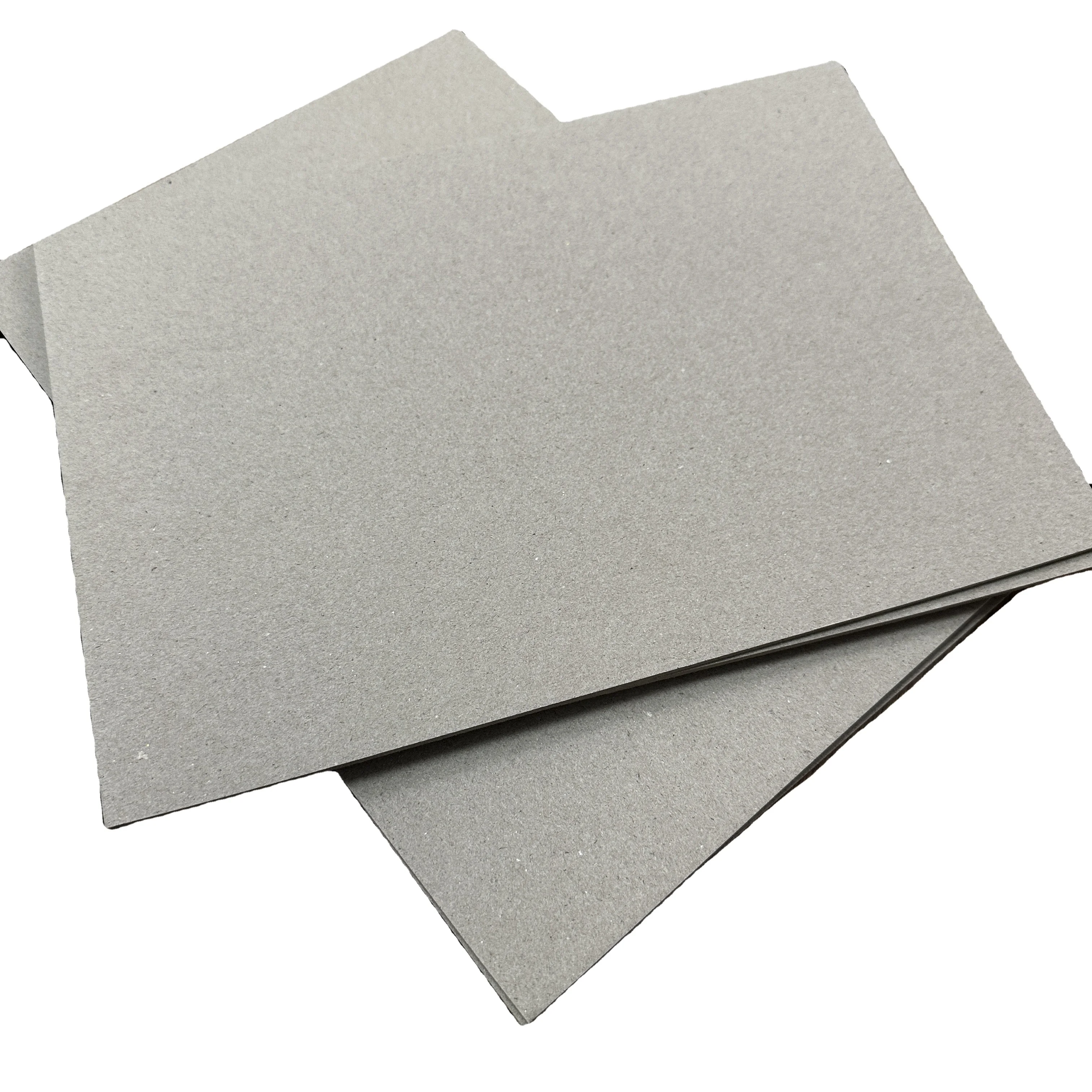 Hot selling 1.5mm gray cardboard 2mm grey paper board carton grey board for boxes