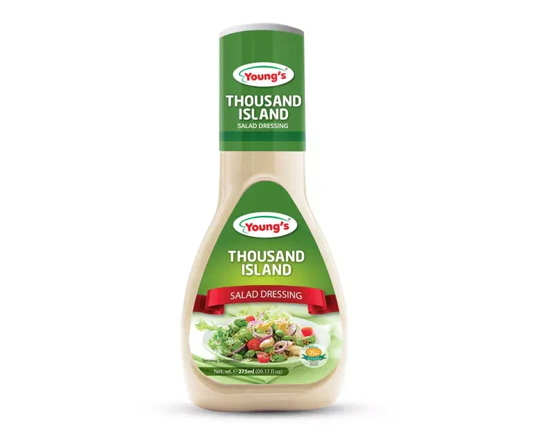 Youngs Thousand Island Sauce 275ml Export Quality Grilled Salad Dressing Dips Sauces