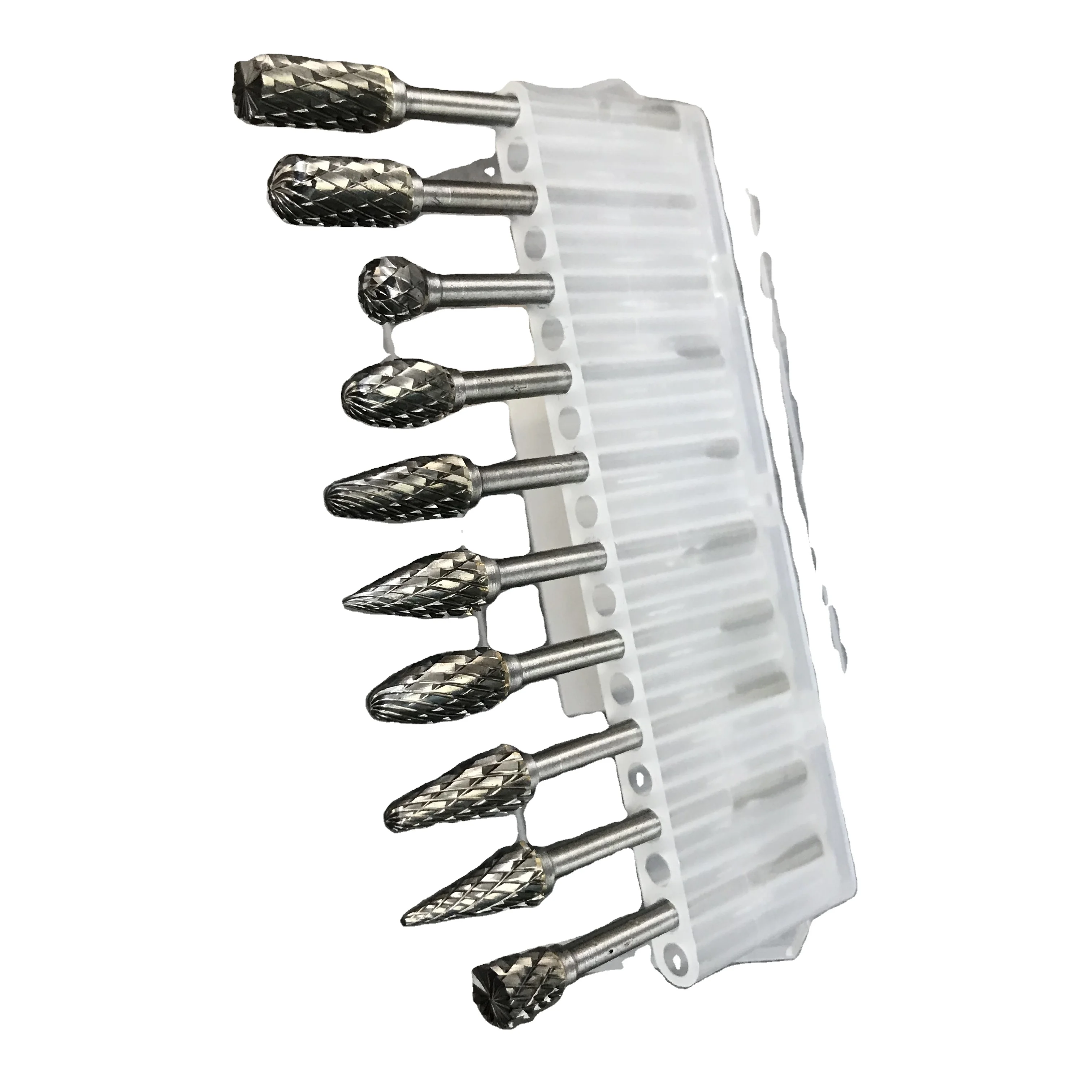 Free Sample  Tungsten Carbide Burr Tool Double Cut Carbide Rotary Files Rotary Burrs From RuiXin Tools