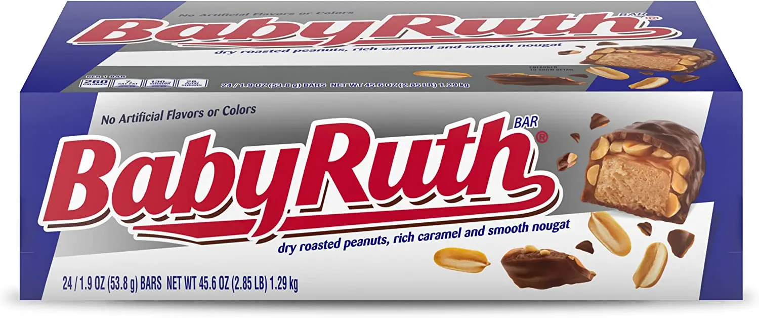 Сладости для молочного шоколада Baby Рут Nestle-2 1 унции (24 В Упаковке)/Nestle 24 шт.-1 43 килограмм