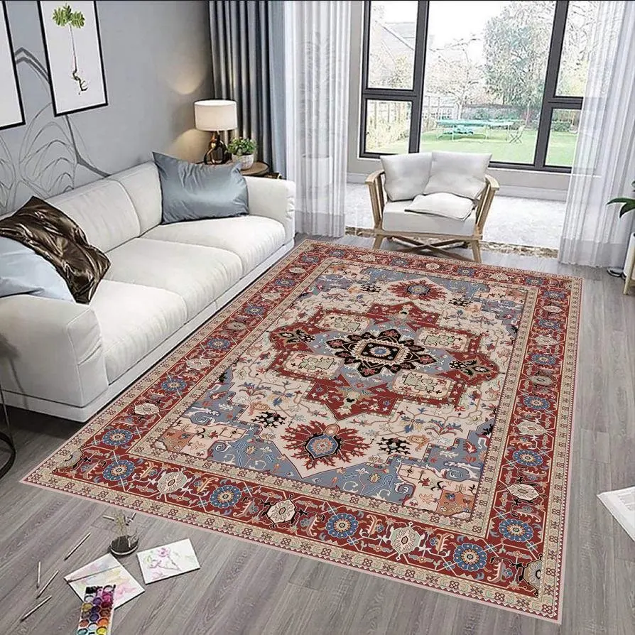 High Quality Large Size Fluffy Velvet Red Carpet for Home and Events Best Price Prayer Rug for Living Room