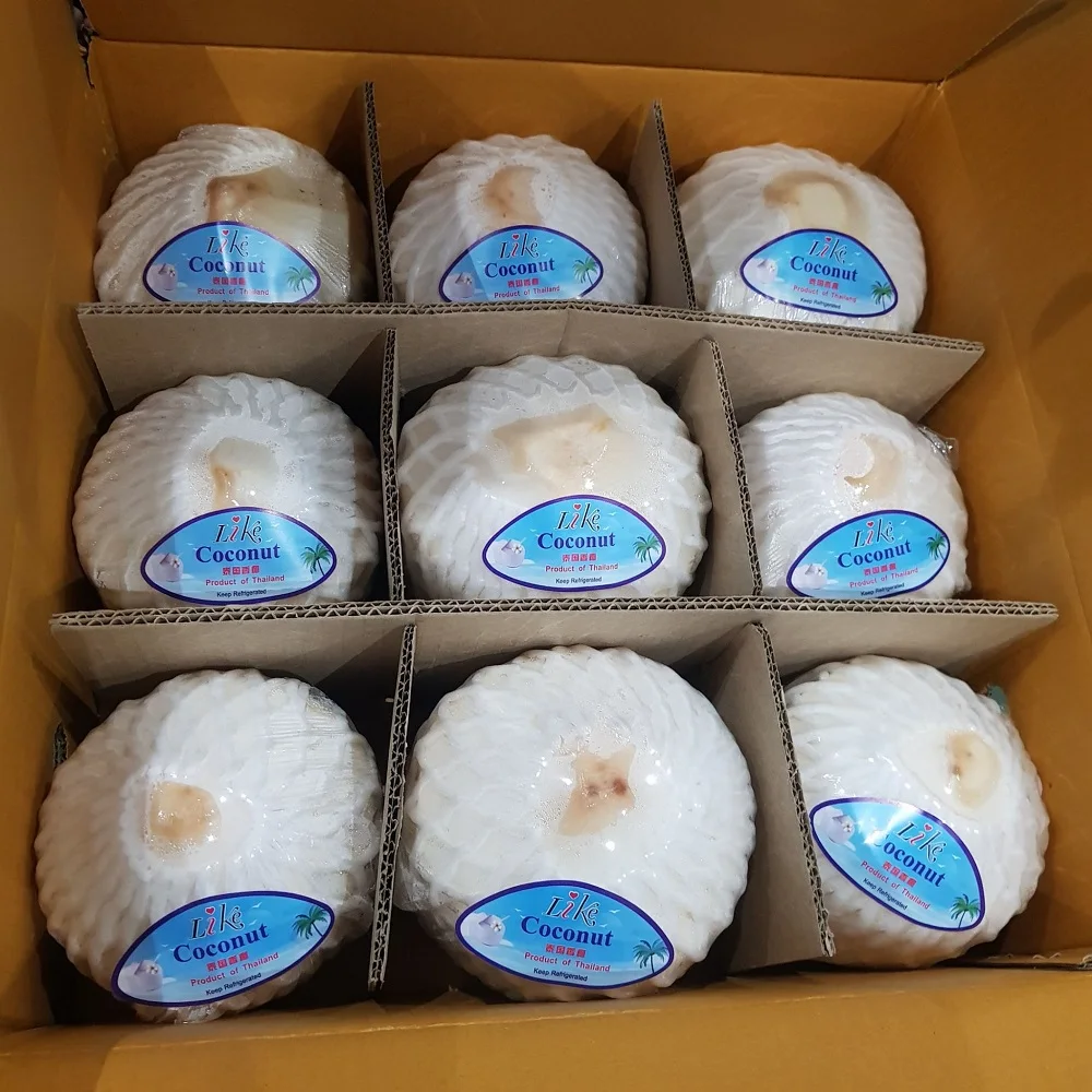 Свежий молодой кокосовый сладкий тропический фрукт премиум класса оптовая продажа экспортной продукции из Таиланда