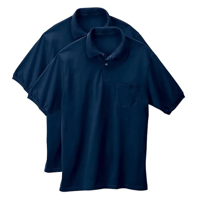 Wholesale Customised Knitted Rugby Jersey Vertical Striped CVC Cotton Short Sleeve Custom Polo Placket Rugby Shirt Rugby Jumper