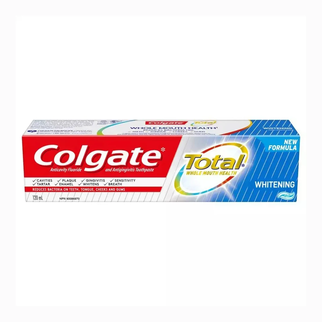 Wholesales Top Quality Colgate Teeth Whitening Tooth Paste with Triple Action Pack bulk toothpaste sensodyne toothpaste