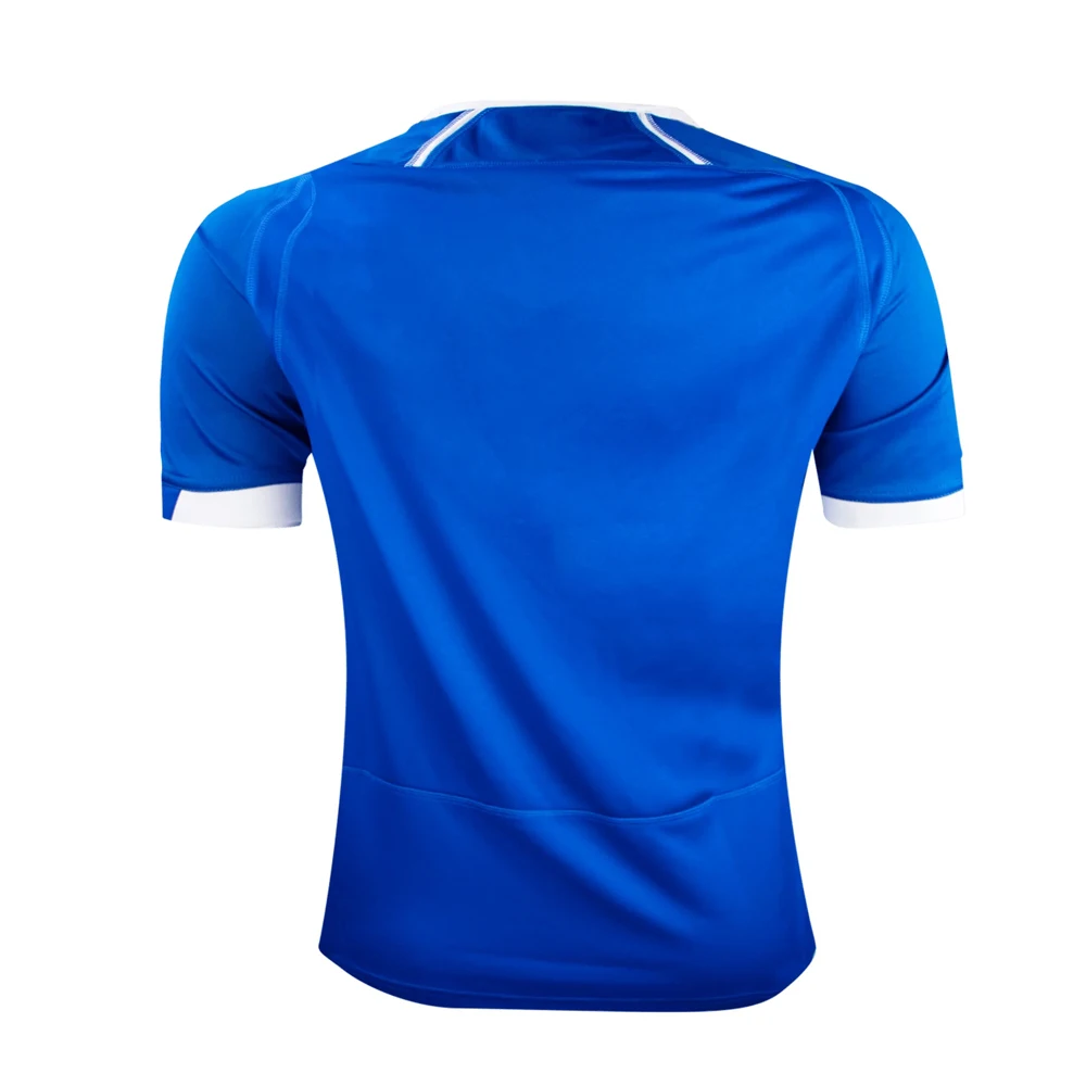 100% Polyester Fabric Digital Print Rugby Jersey Rugby Uniform Teamwear / Men Wear Full Sleeve Rugby Jersey at Reasonable Price