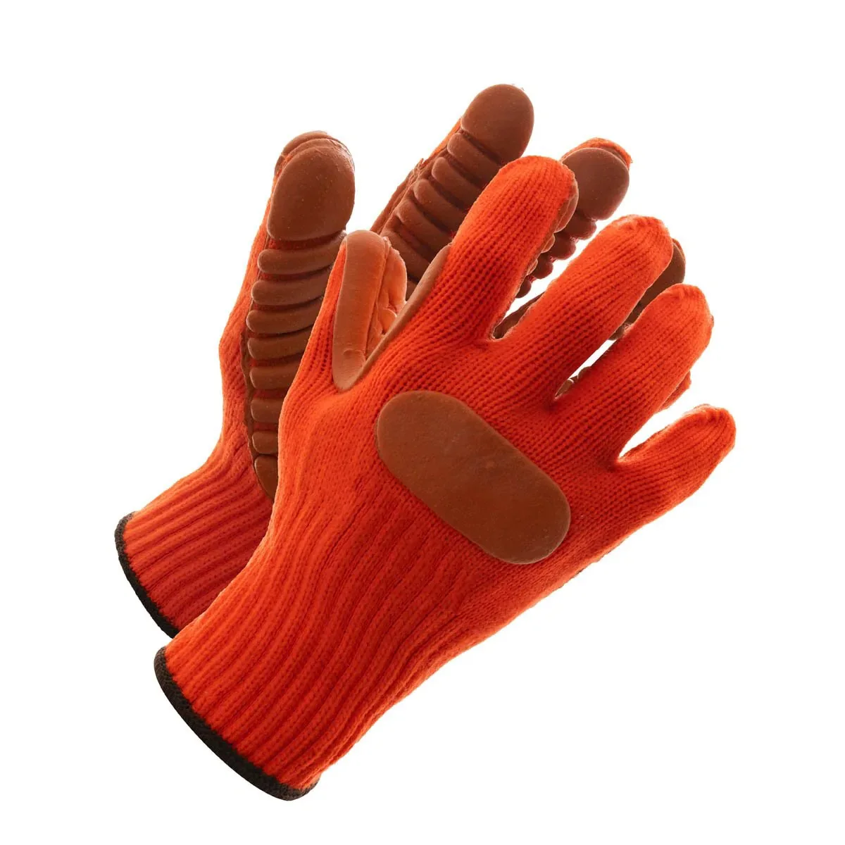 Anti-vibration Glove Safety Nylon Liner Foam Latex Hand Gloves For Work  Safety Wear-resisting Machinist Working Gloves