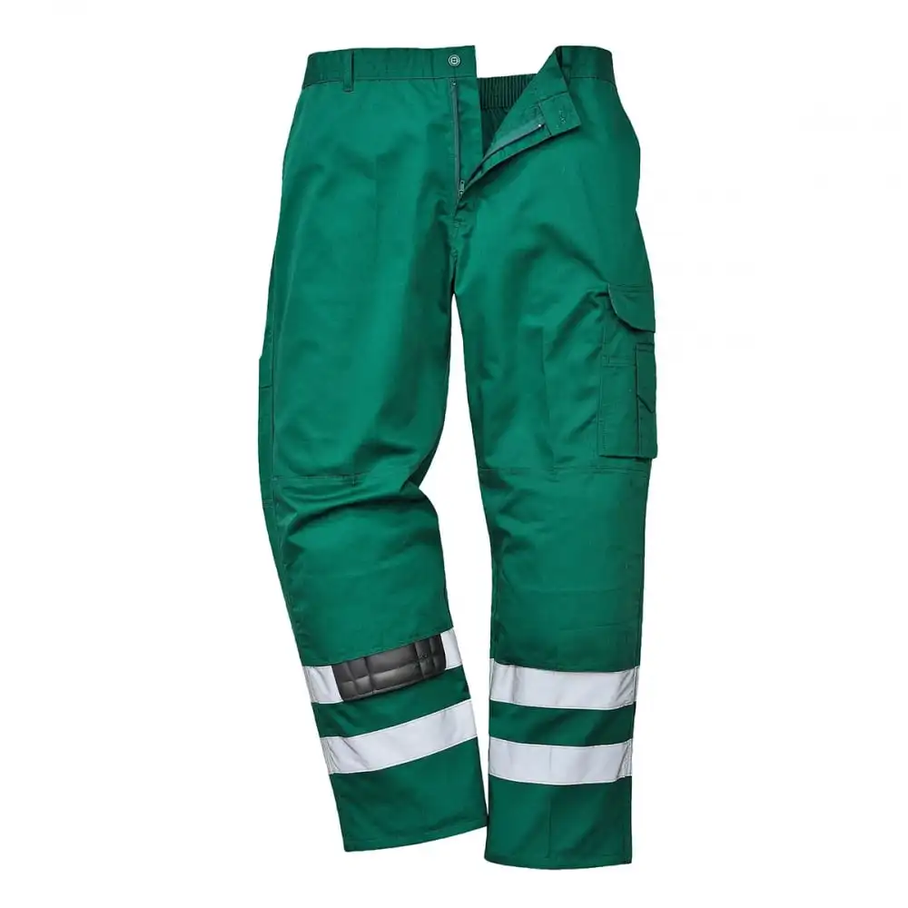 Hi Vis Winter Workwear Overalls Pants Men Work Mechanic Pants Working Pants 2025 Hot Selling Men Construction Safety Trousers