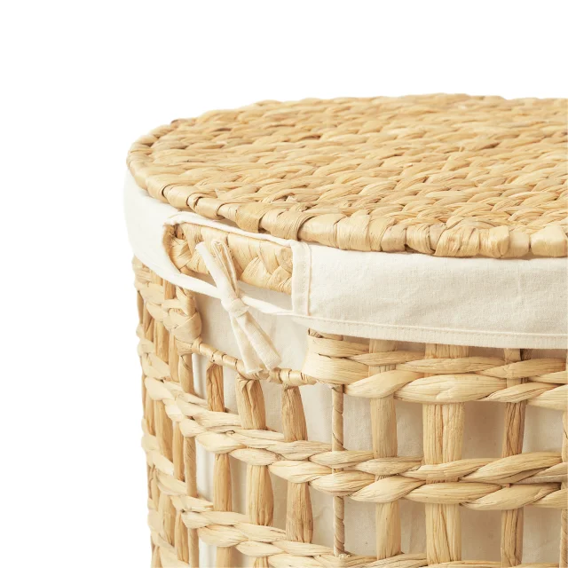 Natural Straw Seagrass Bamboo Basket Vietnam Large Storage Baskets Cheap Wholesale Products Wicker Laundry Hand Woven Handmade