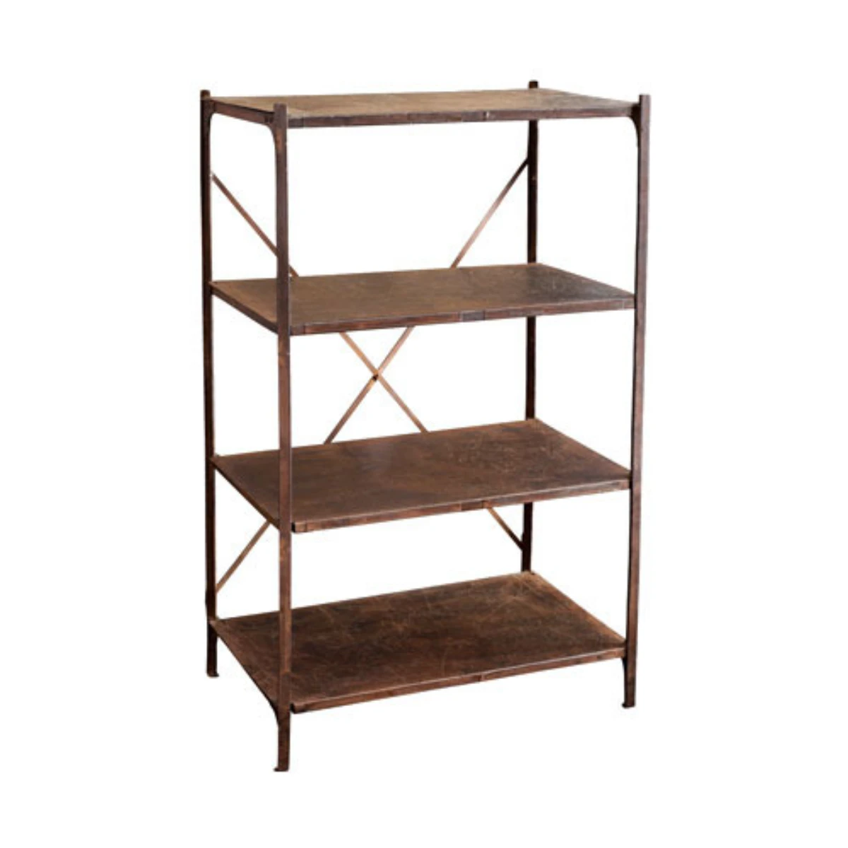 Antique Design Display Storage Rack Top Quality Household Indoor Metal Iron Storage Organization Rack From Manufacturer In India
