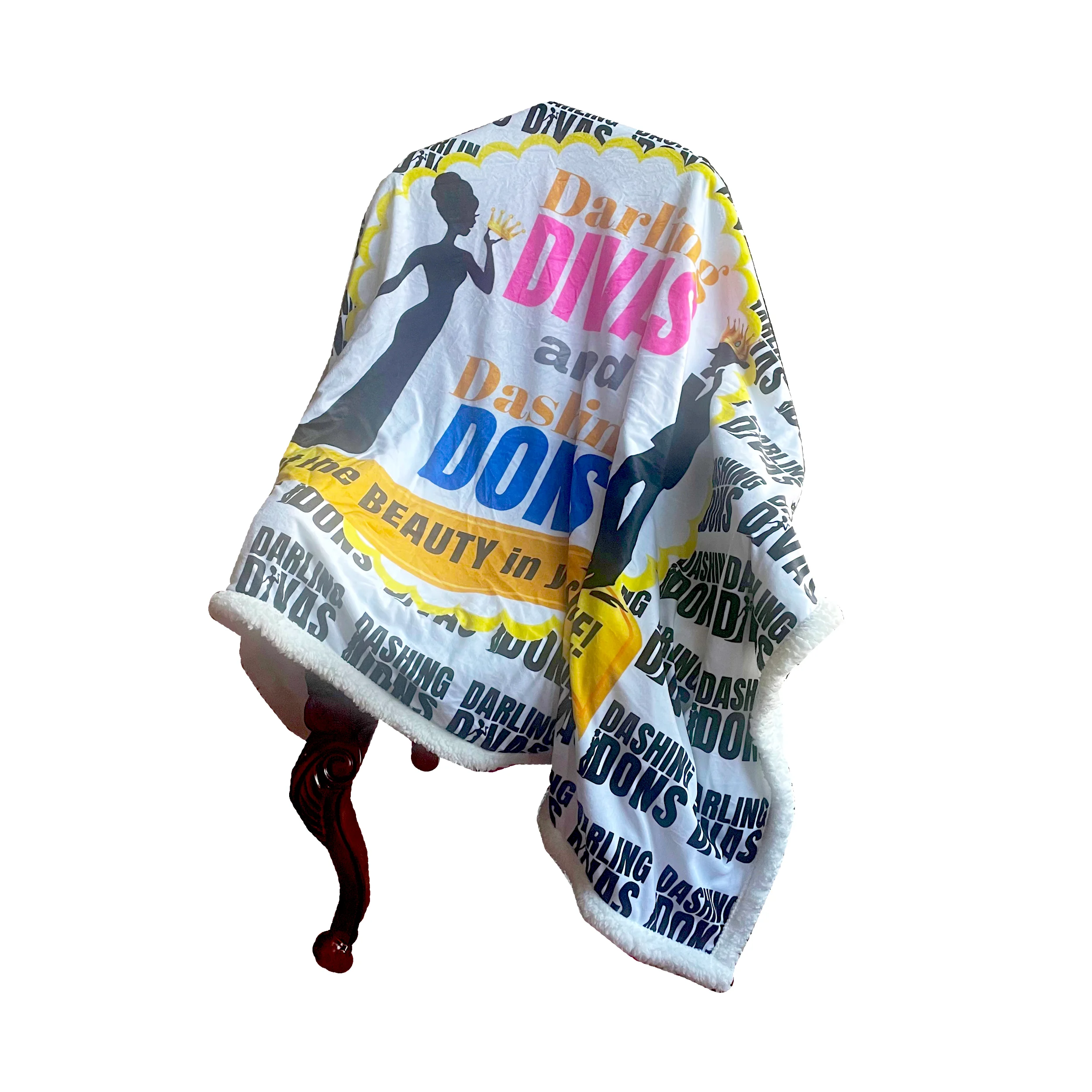 Flannel Fleece Luxury Throw Customized Printing Super Soft and Warm Plush Microfibre Double Throw Blanket for Sofa Living Room