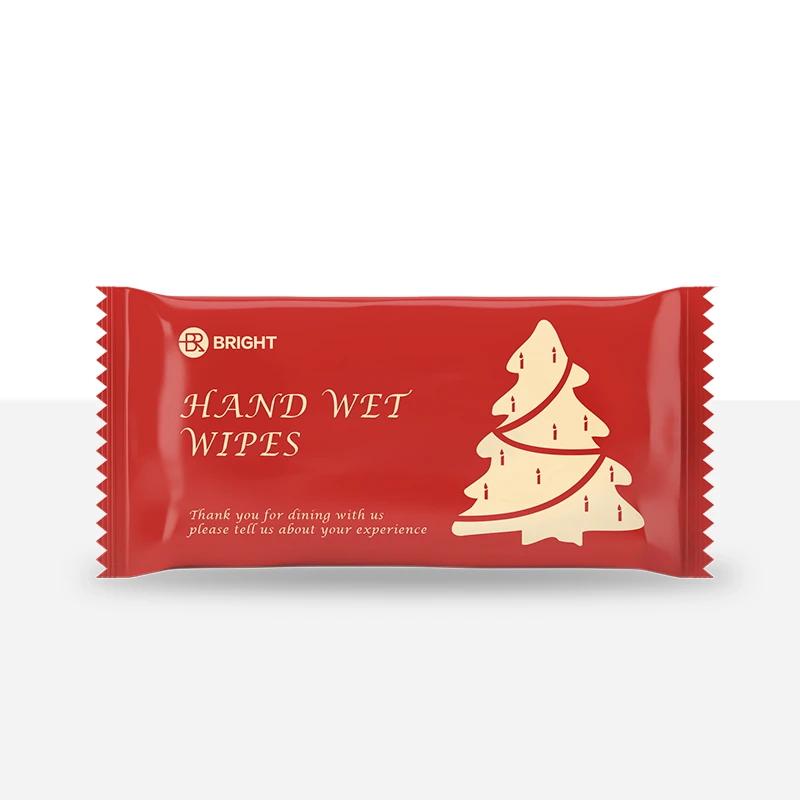 Wet Napkins Individually Wrapped Quick Hand Cleaning Wipes Restaurant Party Barbecue