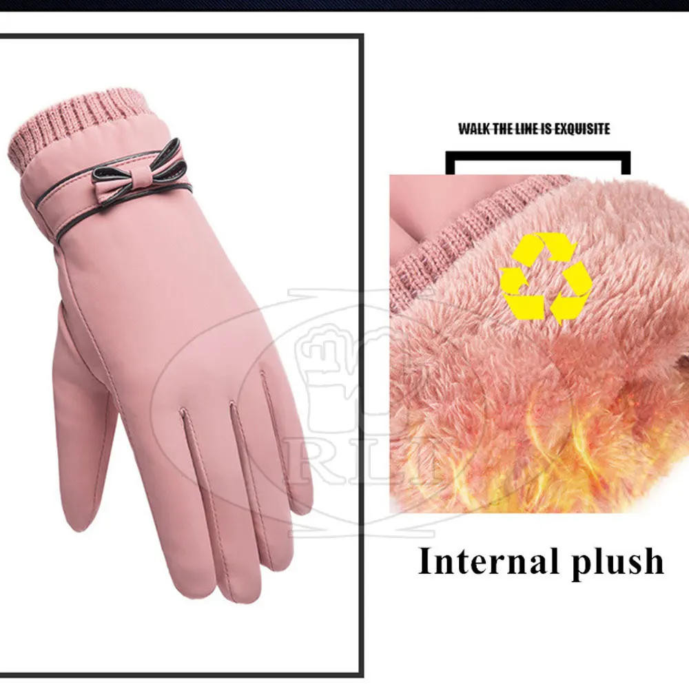 New Arrival Comfortable Fashion Leather Gloves Hot Sale Winter Genuine Leather Gloves