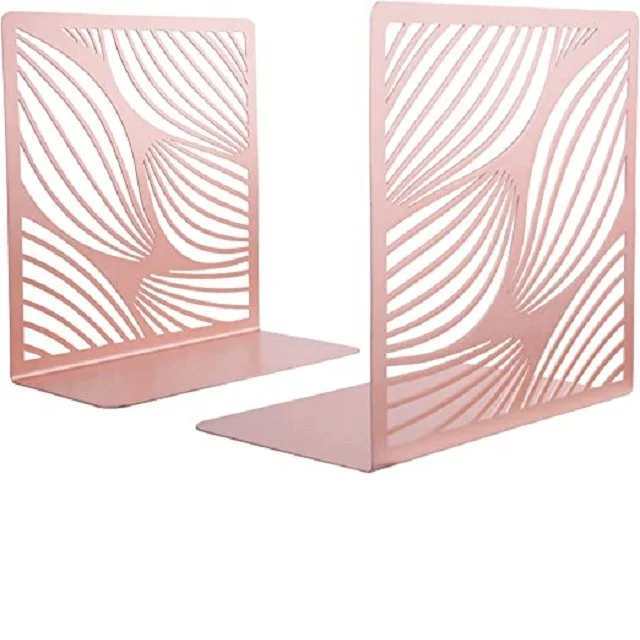 New Arrival Metal  Book Ends For Home  School Library Book Shelf  Office Desk Decorative Book Case