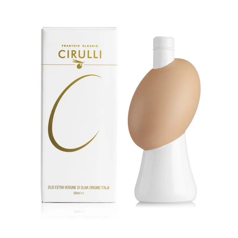 Best price Extra Virgin Olive Oil KHAKI ORCETTO gift souvenir Cultivar Coratina 500ml ready for sale