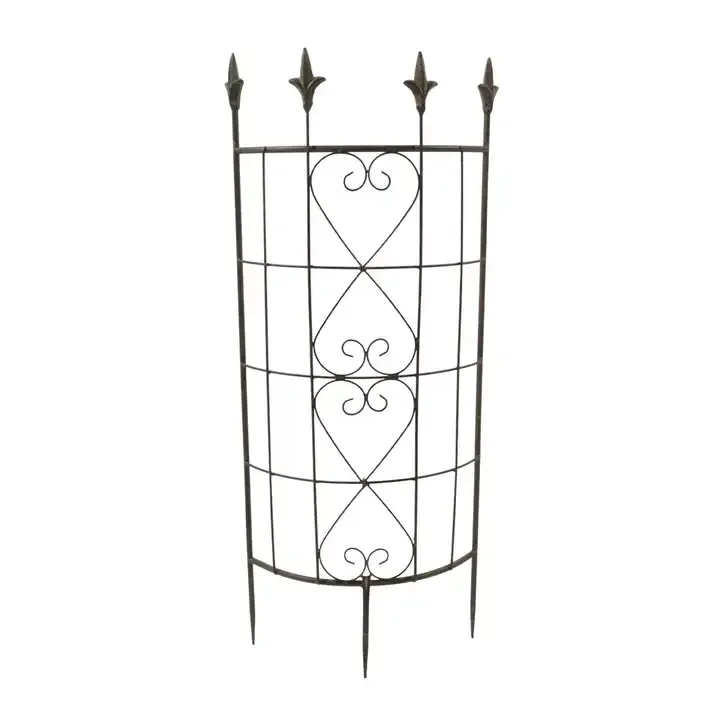 Heavy-Duty Metal Garden Trellis Steel Construction Use for Climbing Plants Vines and Vegetables Perfect for Outdoor Garden Decor