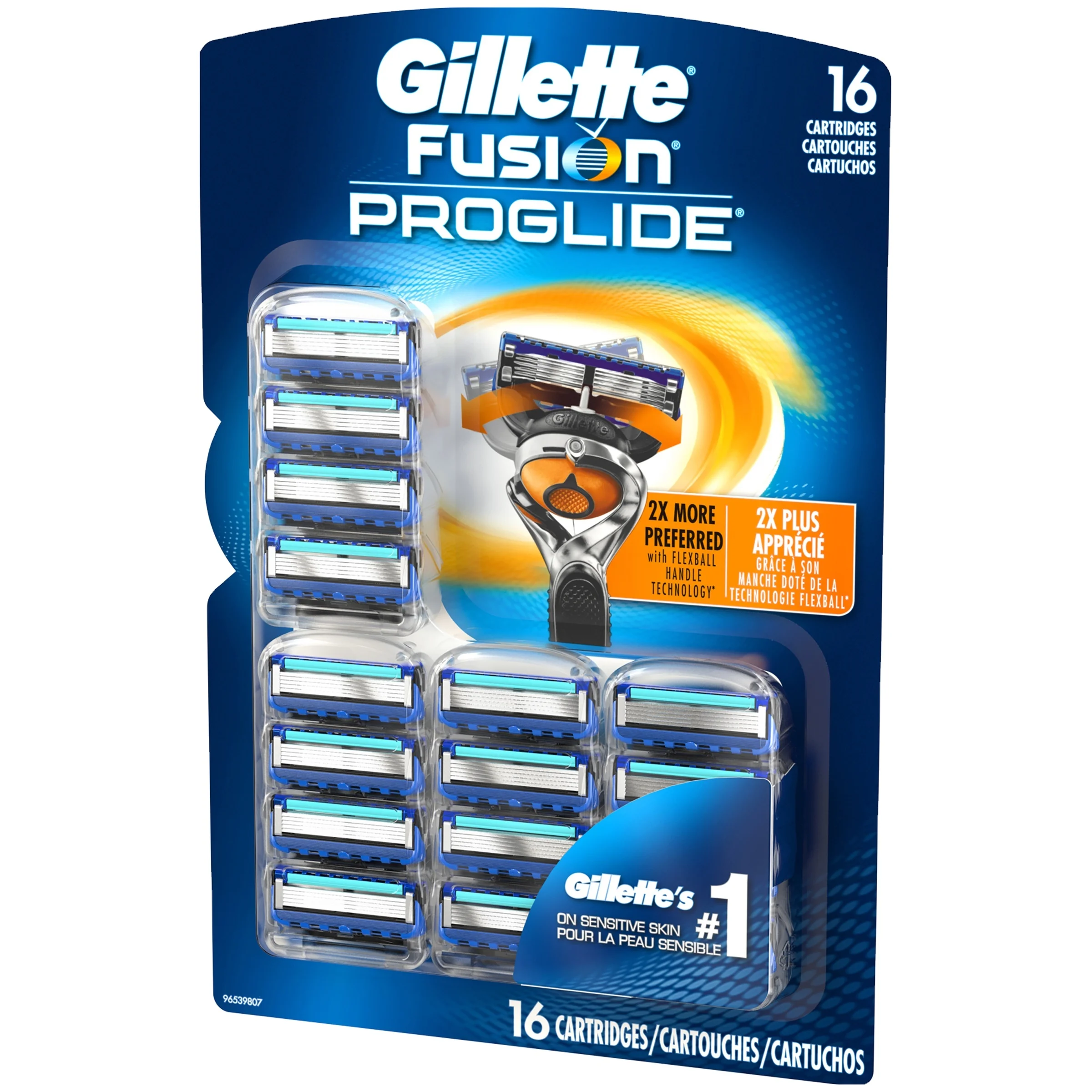 Wholesale Gillette Fusion Disposable Razor Blades 5 Gillette/Gillette Double Edge Cartridge Blades Safe for Shaving