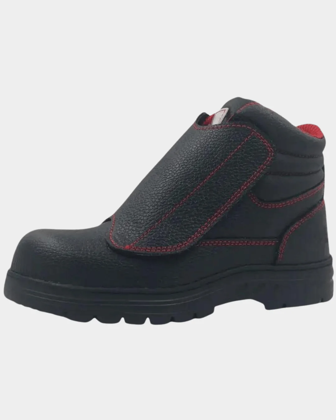 Durable Summer Welder Boots with Comfortable Genuine Leather Lining Plush Rubber EVA PU TPR Steel Insole Safety Toe