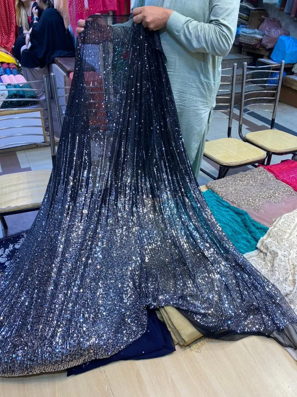 Whole Sale Pakistan and Indian Ladies 3 Piece Lawn Suits by MI Creation Brand Volume SHAHKAAR Hot Selling