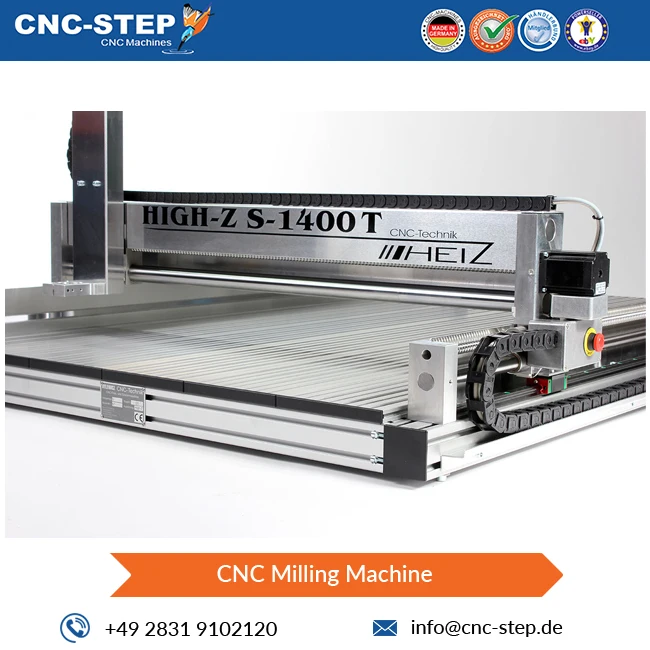 Leading Manufacturer of Excellent Performance Light & Medium Duty Machining Capacity High-Z S-1400/T CNC Milling Machine