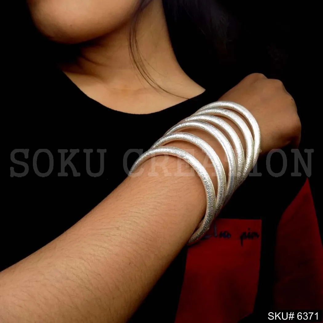 Gold Plated Handmade Simple Plain Bangle  SKU6371 Handmade Product for Girls and Women