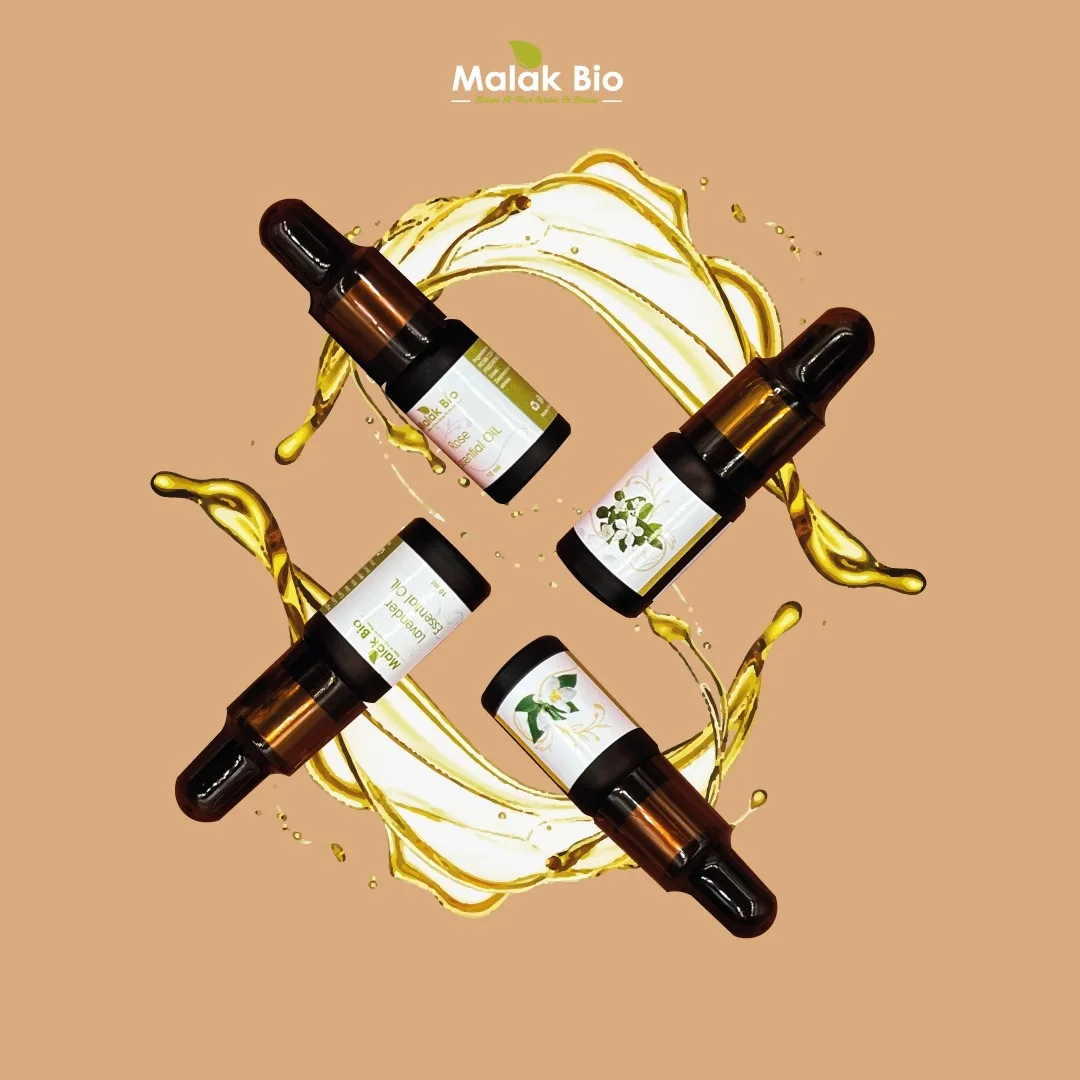 Malak Bio Rosemary Essential Oils  Organic Blends for Diffusers, Home Care, Candle Making, Fragrance, Aromatherapy, Humidifiers