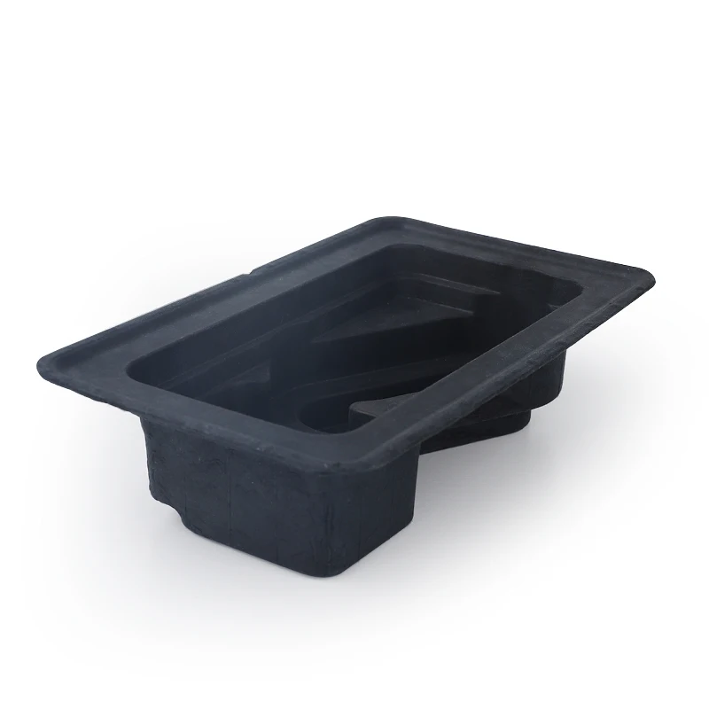 molded pulp packaging press inner packaging tray biodegradable recycled paper pulp tray