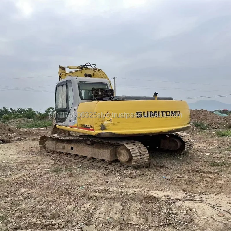 Низкая цена sumitomo SH120 подержанный экскаватор в хорошем состоянии/подержанный SH135 SH160