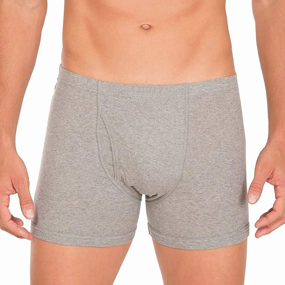 Best Quality Boxing Wear Underwear Gray Color Quick Dry / Sustainable Customized Made Boxing Shorts For Sale