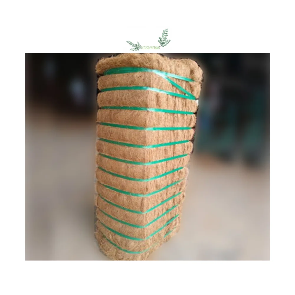 Coconut Coir Fiber Bale Coconut Fiber Coir Pellet Nutrient Soil Lightweight Plants Compressed Base Garden Coconut Coir Fibers