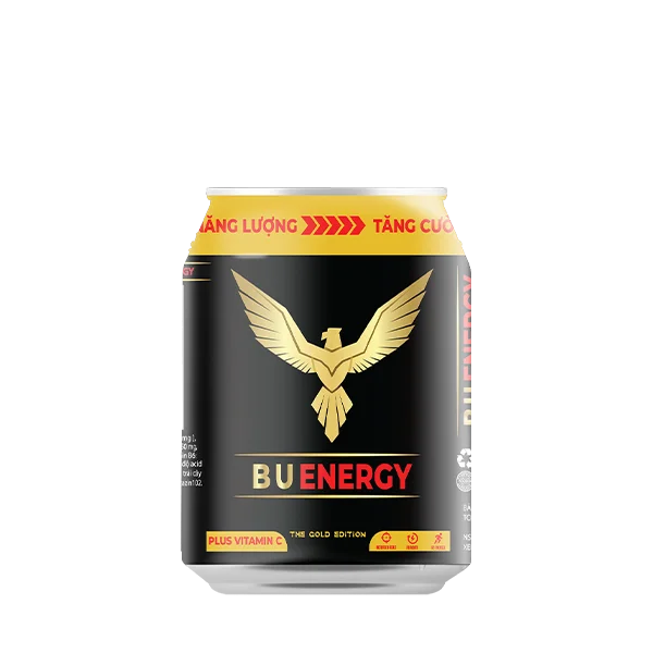BU - Energy напиток от вьетнамского производителя хорошие продукты Viet International доступны по конкурентоспособным ценам 250 мл алюминия C