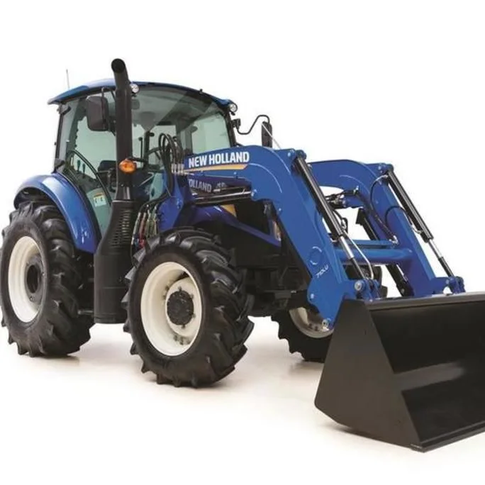 Б/у недорогой сельскохозяйственный трактор New Holland TT75/б/у T6070 140HP с низким потреблением